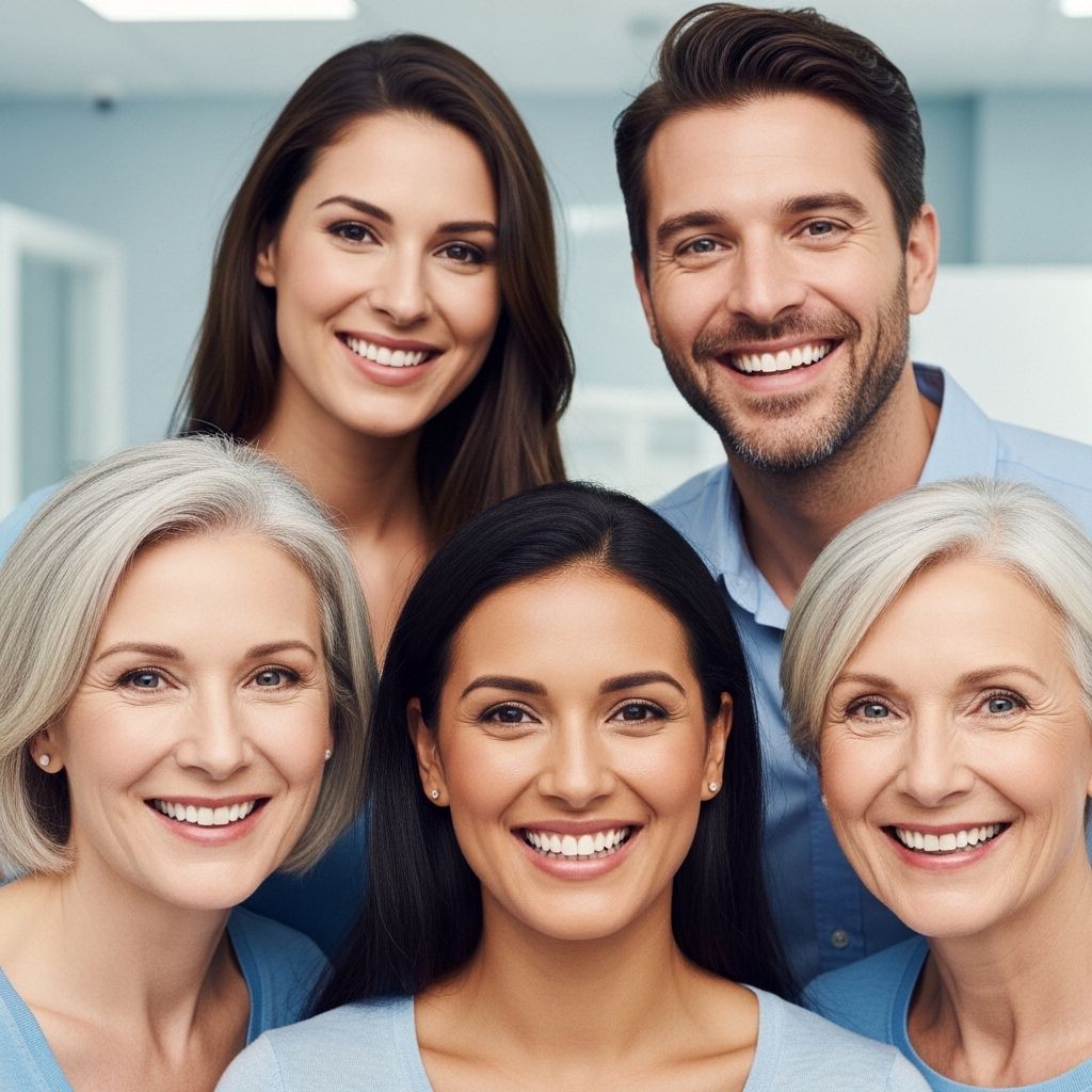 Calidez Humana - Grupo de pacientes felices